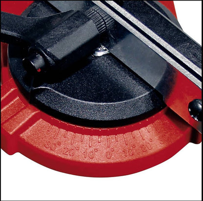  Einhell Kettingslijper GC-CS 85 E (85 W - 5500 /min - Slijphoekverstelling W. Schaal - Kettingspanner - Dieptebegrenzer Incl. Slijpschijf)
