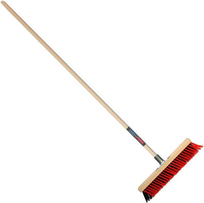  Talen Tools - X-bezem - Buiten - 40 Cm - Rood/Zwart - Compleet