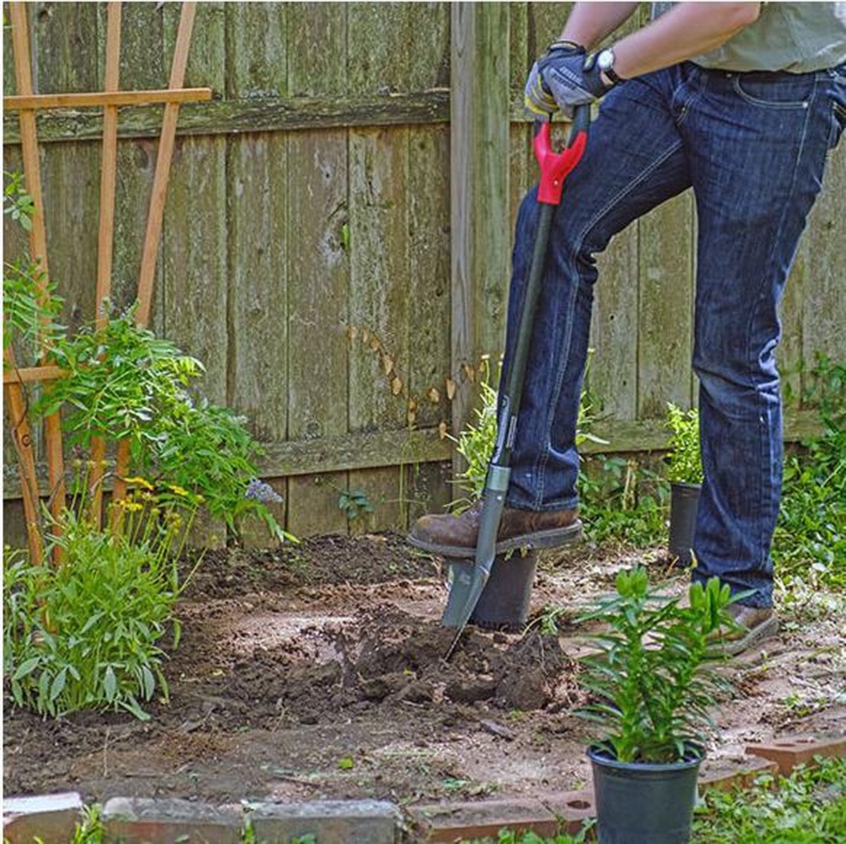  Root Slayer, Massieve Tuinschep Met Vlijmscherp Blad- Tuingereedschap, Tuinschop, Bats, Spade, Schep, Schop,