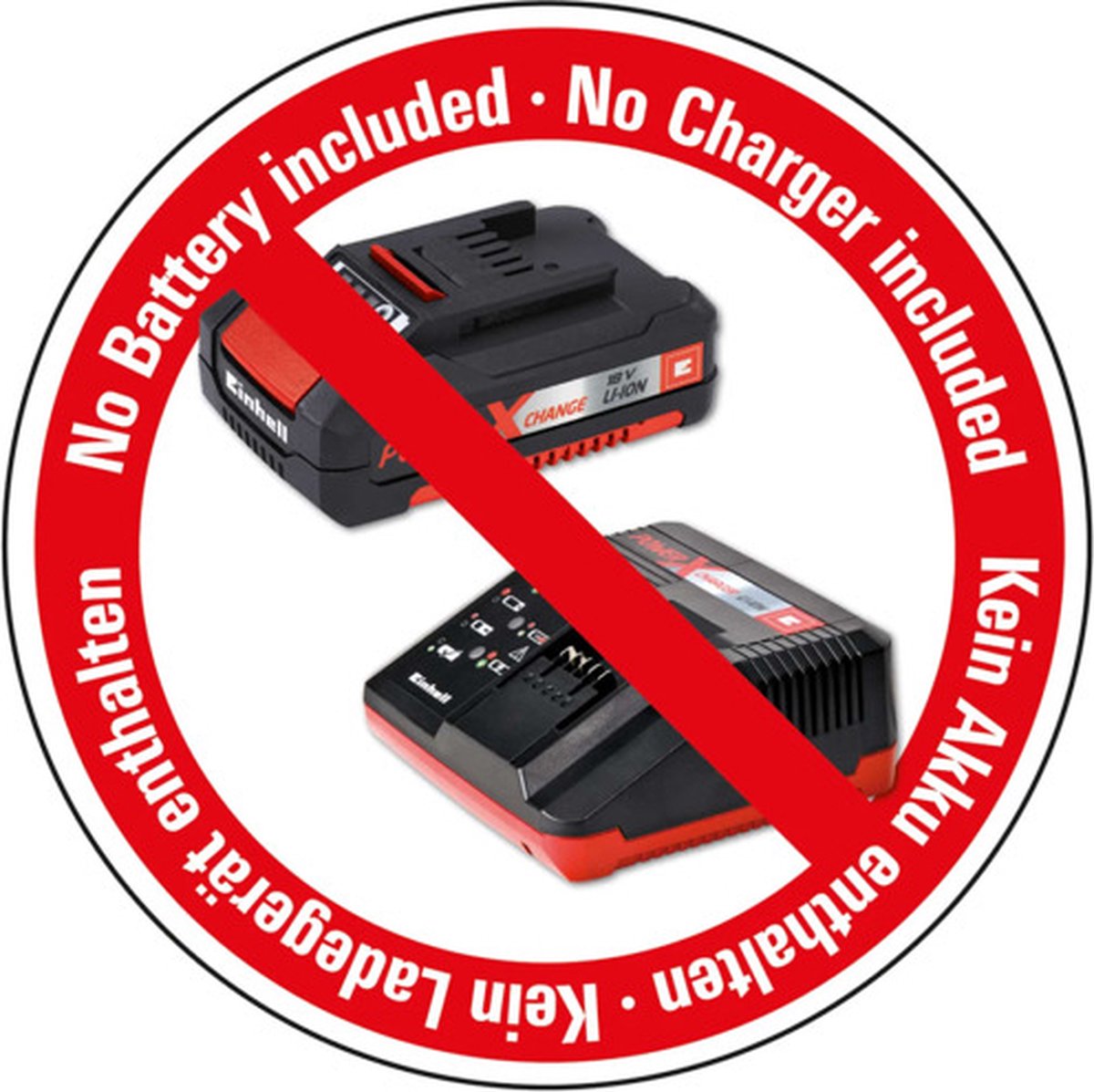  Einhell Accu Kettingzaag GE-LC 18 Li-Solo Power X-Change (Li-Ion, 18 V, 25 Cm Zwaardlengte, 23 Cm Snijlengte, Terugslagbescherming, Kettingvangbout, Zonder Accu En Lader)