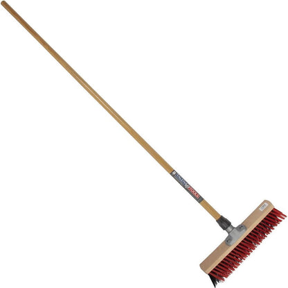  Talen Tools - X-bezem - Buiten - 40 Cm - Rood/Zwart - Compleet