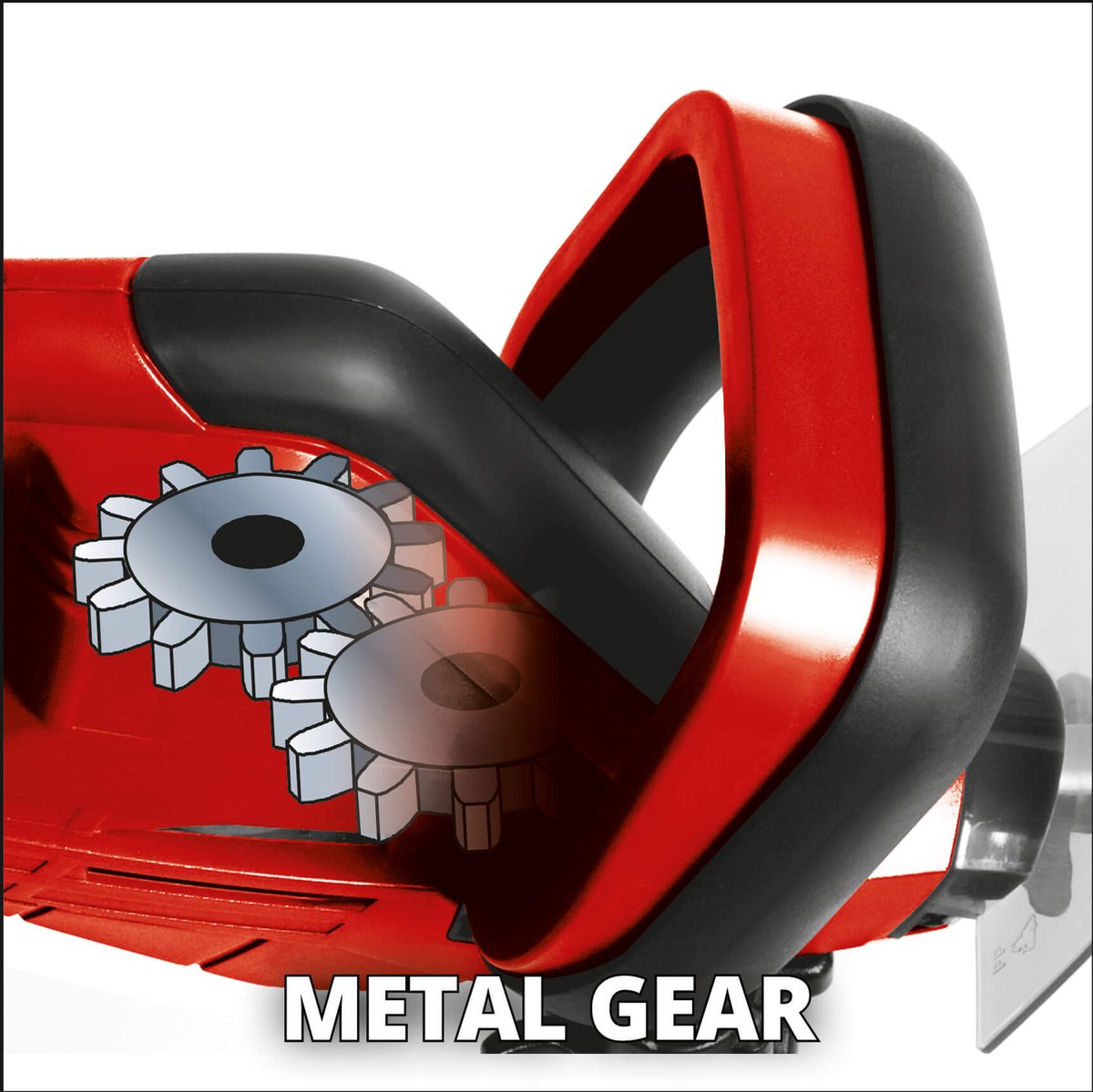  Einhell Accu Heggenschaar GE-CH 1846 Li-Solo Power X-Change (Li-Ion - 18 V - 46 Cm Zaaglengte - 15 Mm Tandafstand - Ergonomische Handgreep - Zonder Accu En Lader)