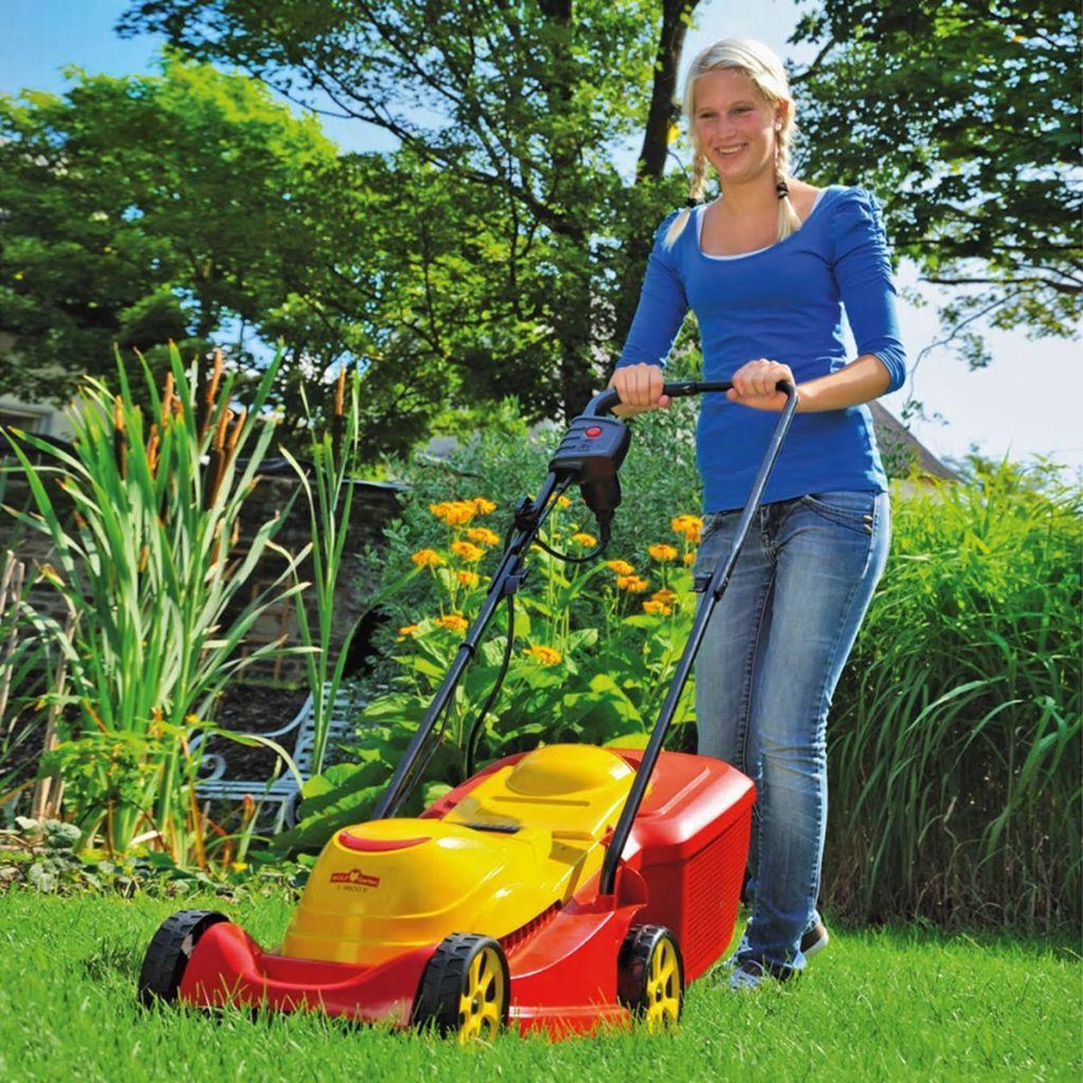  WOLF-Garten S 3800 E Elektrische Grasmaaier - Voor Gazons Tot 350 M²
