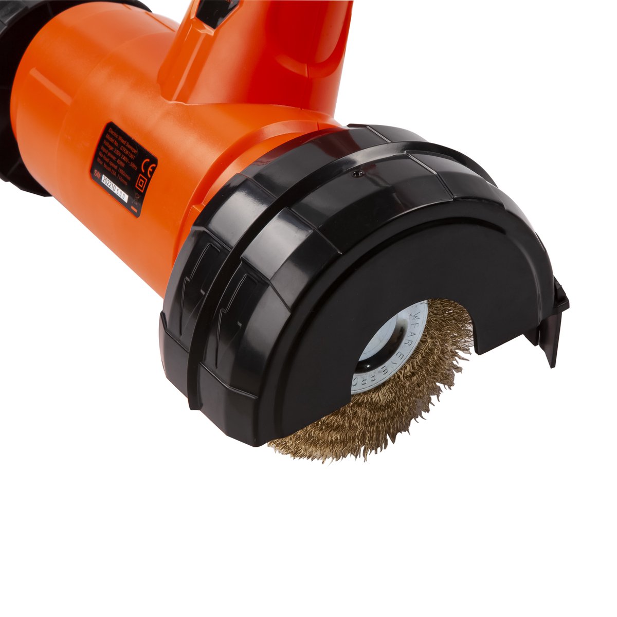  Elektrische Onkruidborstel 400W - Inclusief 4 Borstels - 11cm Diameter - Voegenreiniger - Stalen En Nylon Borstel - Voegenborstel - Onkruidverwijderaar - Set Van 4 Borstels - Onkruidverdelger - Voegborstel