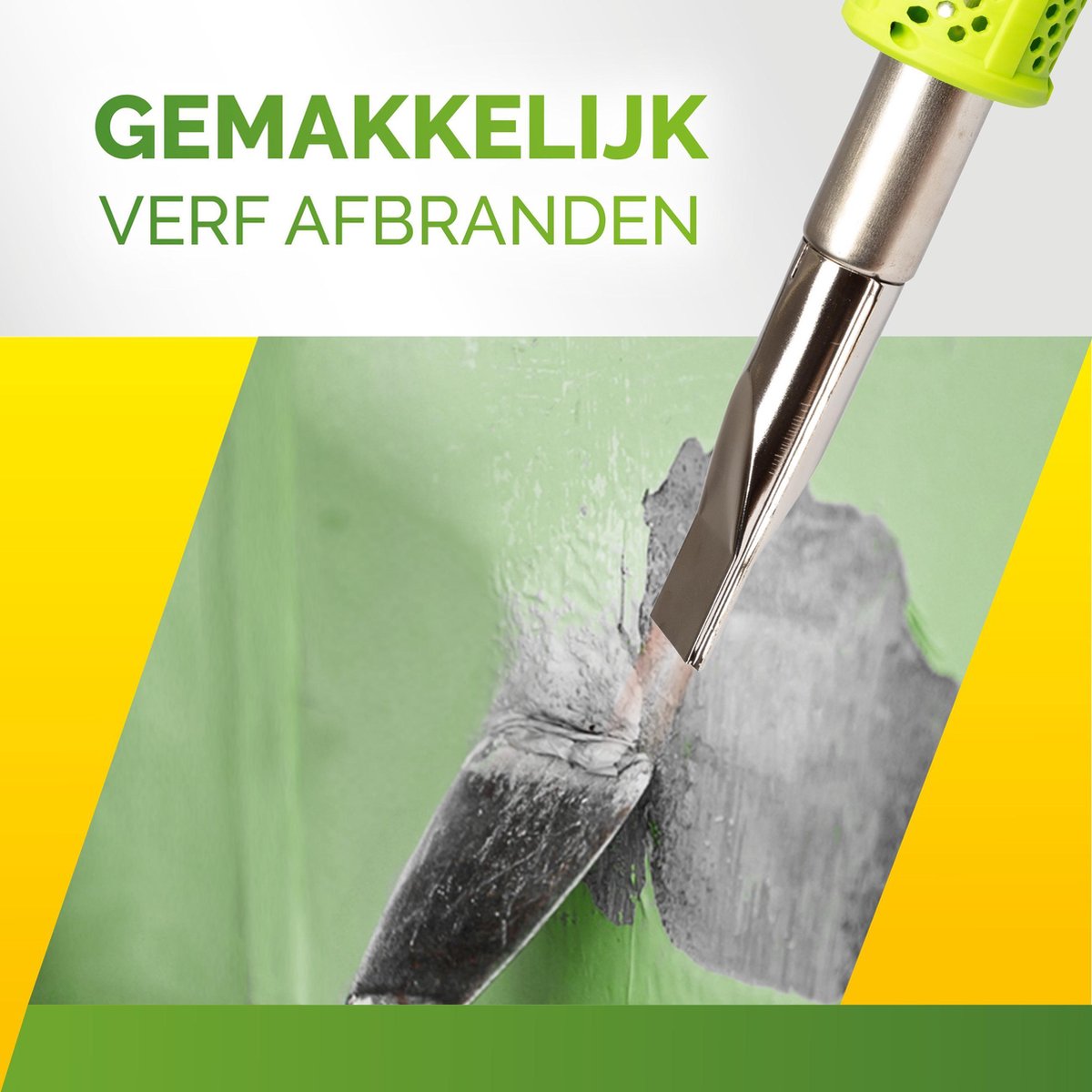  Kinzo Garden Onkruidbrander - 2000W - Tot 650°C - Multifunctioneel - Elektrisch - Milieuvriendelijk