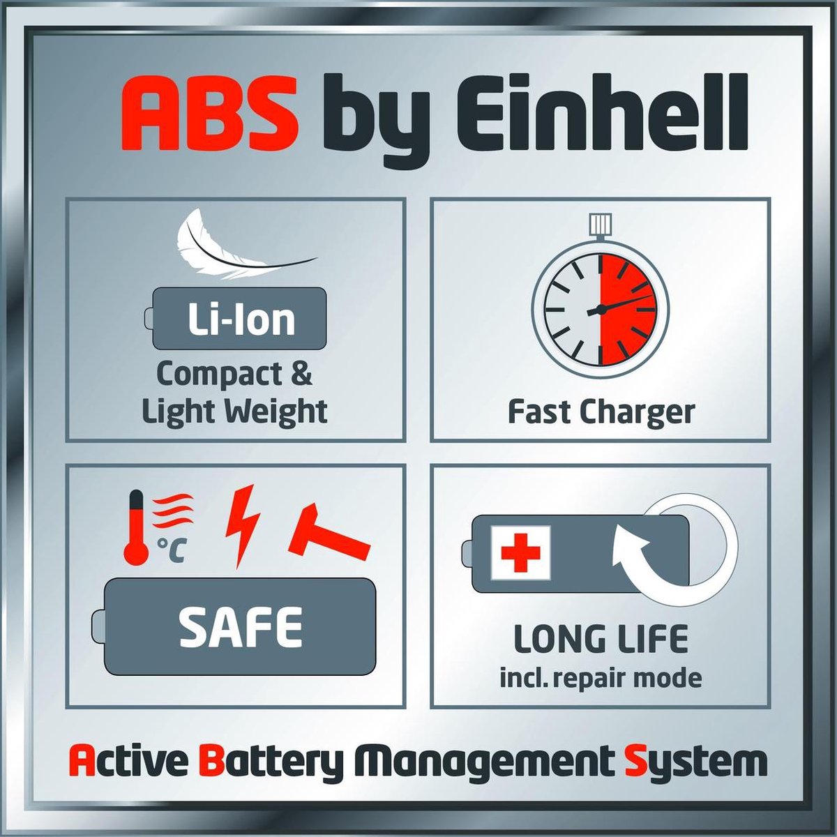  Einhell Accu Kettingzaag GE-LC 18 Li Kit (1x3,0Ah) Power X-Change (Li-Ion - 18 V - 25 Cm Zwaardlengte - 23 Cm Snijlengte - Terugslagbescherming - Kettingvangbout - Incl. 3,0 Ah Accu En Lader)