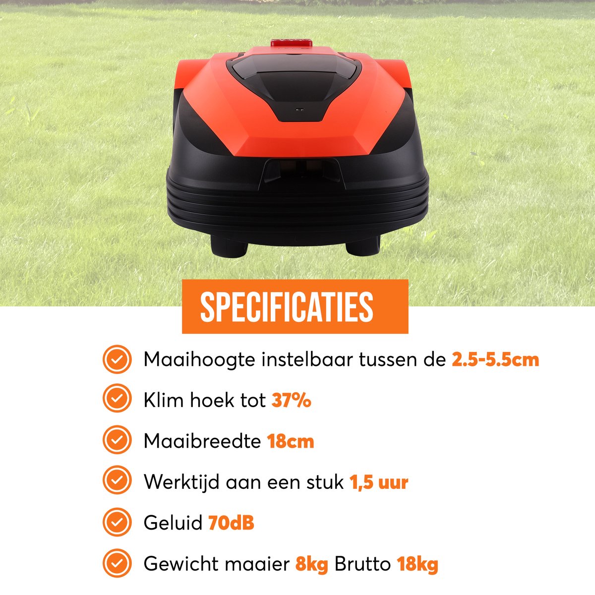  Zoef Robot Robotmaaier Betsie Met APP <1400 M2