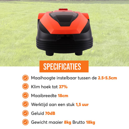  Zoef Robot Robotmaaier Betsie Met APP <1400 M2