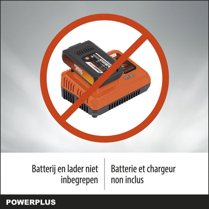  Powerplus Dual Power POWDPG75270 Bladblazer - Bladzuiger En -versnipperaar - Brushless - Blazen - Zuigen - Versnipperen - Excl. Accu En Lader - Incl. Opvangzak 45L