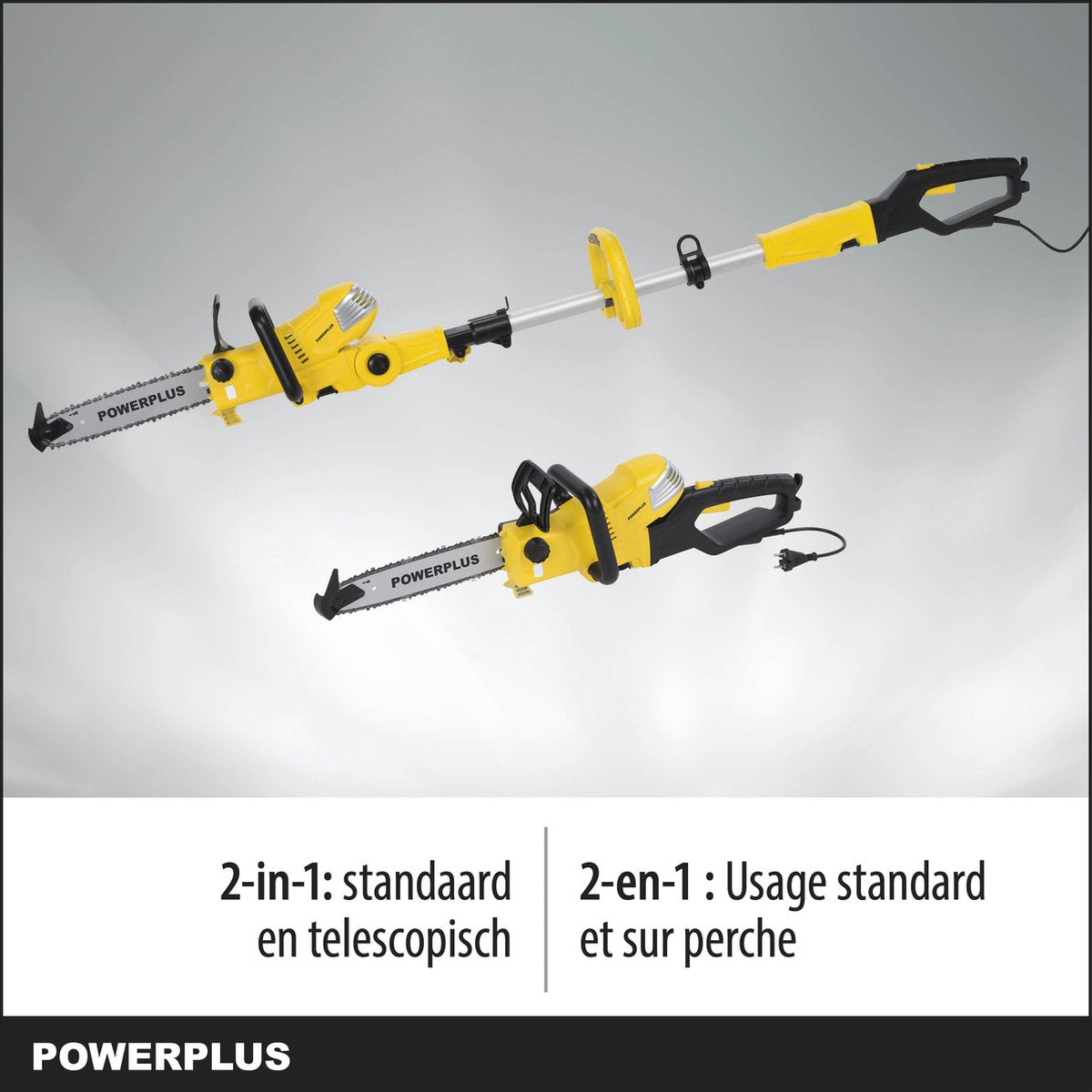  Powerplus POWXG1032 Elektrische Kettingzaag - 900W - Zwaardlengte 300mm - Automatische Kettingsmering - Incl. 1x Ketting En 1x Zwaard