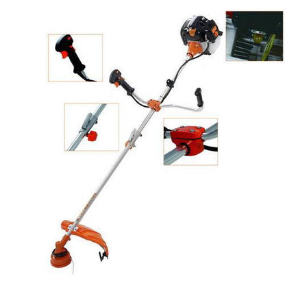  TIMBERPRO – 2in1 - Bosmaaier - Kantenmaaier - Benzine - 52 Cc - Draad En Mes - 3,0 PK