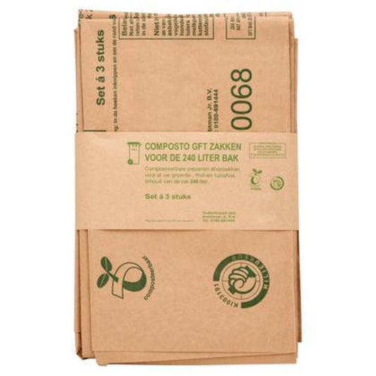  Composto GFT 240L Containerzak Set à 30 Stuks