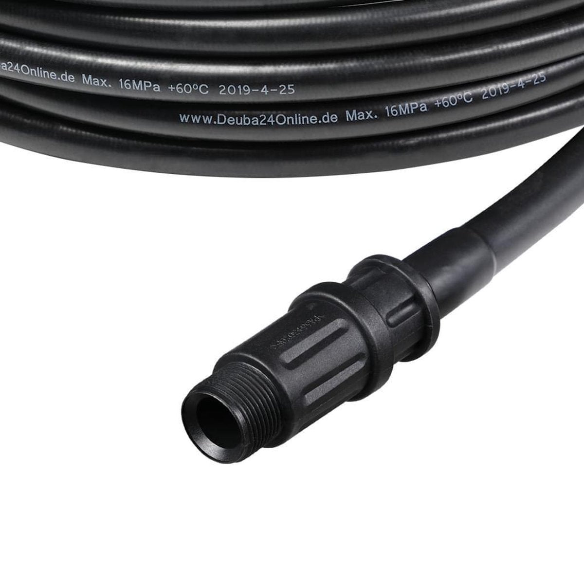  Deuba Rioolreiniging Set -15 M 160 Bar - Incl. 4 Adapters
