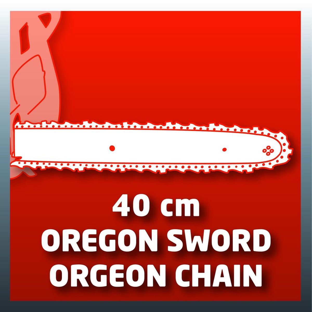  Einhell Elektrische Kettingzaag GH-EC 2040 (2000 Watt - 375 Mm Zaaglengte - Oregon-ketting En Kwaliteitszwaard - Terugslagbescherming En Kettingvangbout)