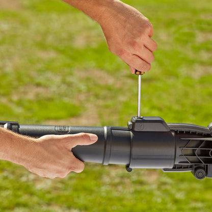 Black & Decker BLACK+DECKER BEBLV300SB-QS Bladblazer - 404 Km/u - 3000W - Zuig-/blaasfunctie - Gesnoerd