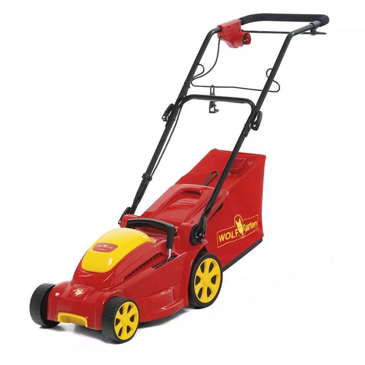  WOLF-Garten A 340 E Elektrische Grasmaaier - 1400 W - 34 Cm Maaibreedte - 30 Liter Opvangbak - Centrale Hoogte-instelling