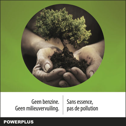  Powerplus Dual Power POWDPG75270 Bladblazer - Bladzuiger En -versnipperaar - Brushless - Blazen - Zuigen - Versnipperen - Excl. Accu En Lader - Incl. Opvangzak 45L