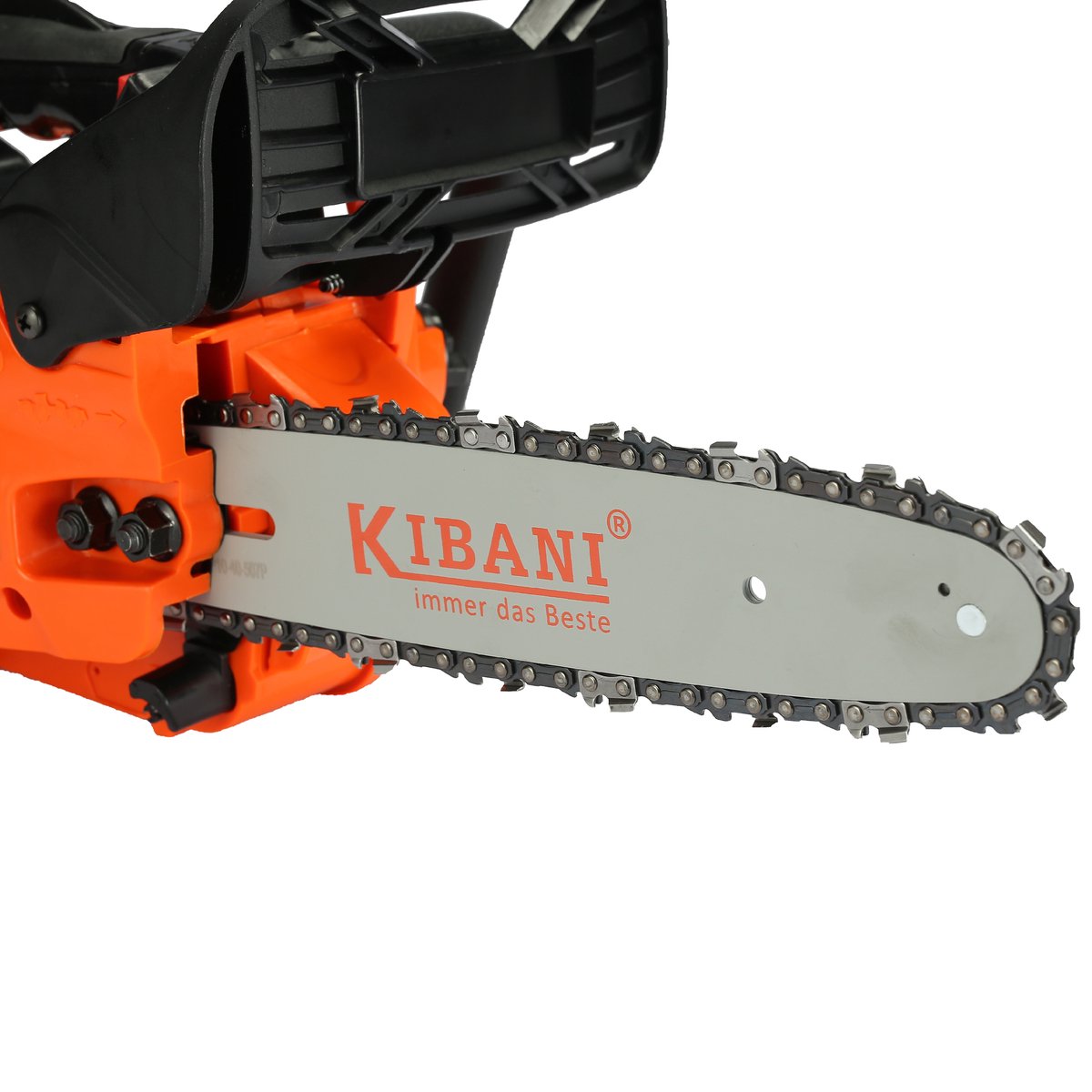  Kibani Kettingzaag Benzine - 25.4 Cc / 1 Pk 2-takt Motor - Zwaardlengte 25 Cm / 10 Inch – Easy-Startsysteem - Snoeizaag
