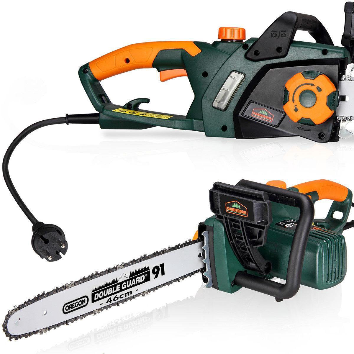 Merkloos Gardebruk Elektrische Kettingzaag 2800 Watt - 46cm Snijlengte