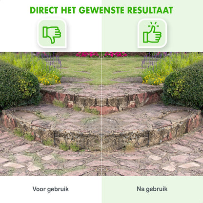 Merkloos SlimShop Onkruidborstel - Bosmaaier Grastrimmer - Onkruid - Onkruidkrabber - Voegenborstel - Onkruidverwijderaar - Max 10.000 Toerental P/m - 20CM