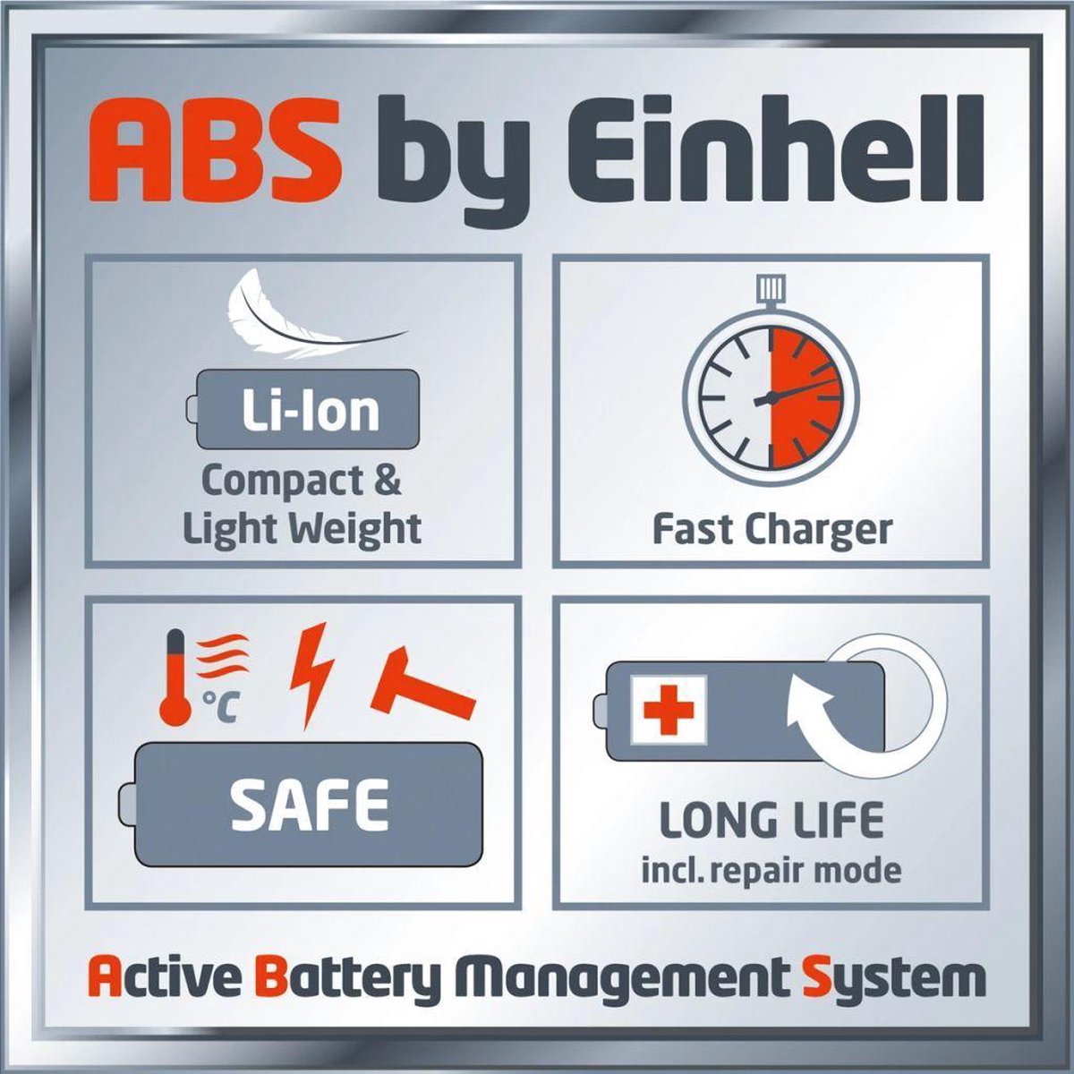  Einhell Accu Bladblazer GE-CL 18 Li E Kit (1x2,0Ah) Power X-Change (Li-Ion - 18 V - 12000 Min-1 - 210 Km/h Blaasluchtstroom - Incl. 2,0 Ah Accu En Lader)