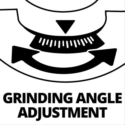  Einhell Kettingslijper GC-CS 85 E (85 W - 5500 /min - Slijphoekverstelling W. Schaal - Kettingspanner - Dieptebegrenzer Incl. Slijpschijf)