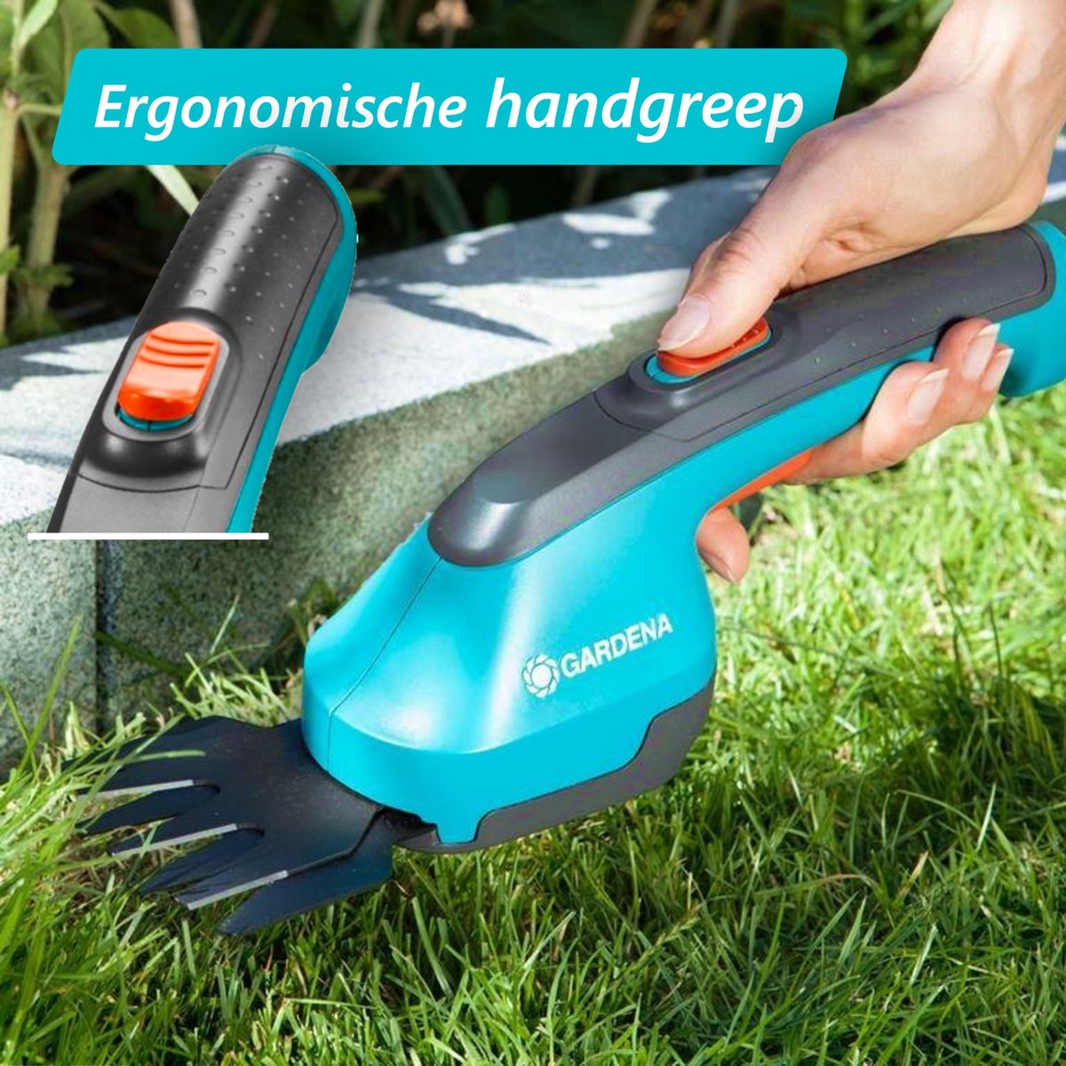  GARDENA AccuCut Li - Grasschaar - 8 Cm Maaibreedte