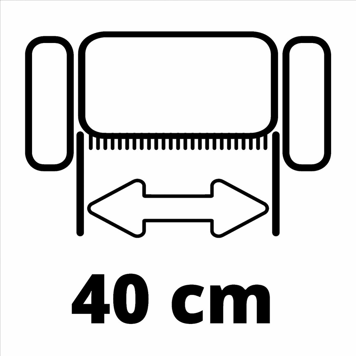  Einhell Verticuteerder En Beluchter GE-SA 1640 (1600 W - 40 Cm Werkbreedte - Tot 12 Mm Werkdiepte - In Hoogte Verstelbaar Stuur - Opvangzak 48 L - Incl. Beluchtingsrol)