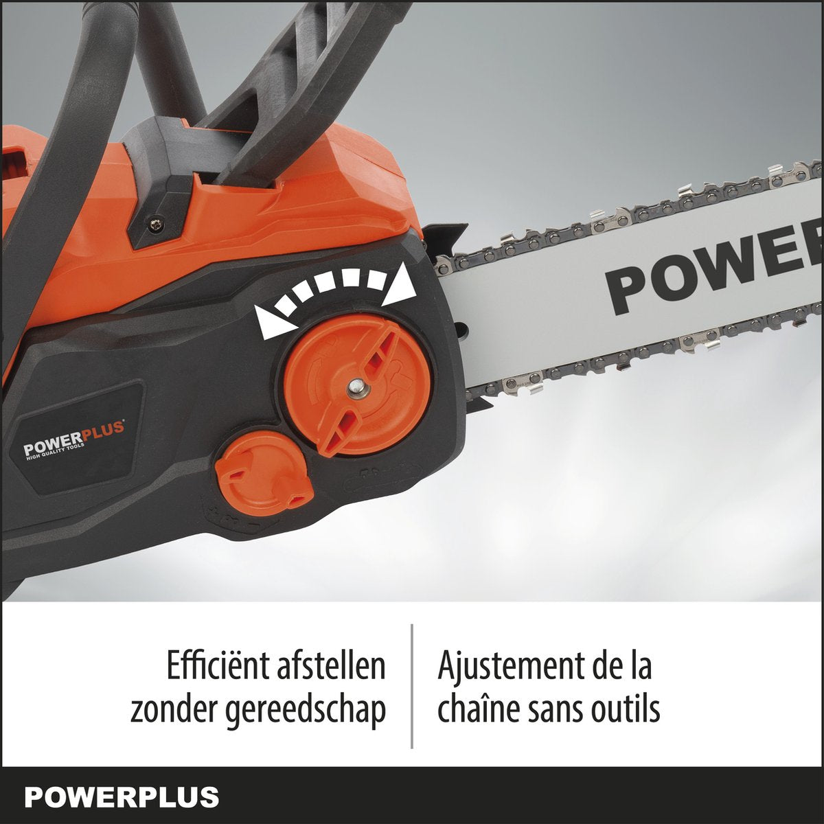  Powerplus Dual Power POWDPGSET33 Accu Kettingzaag - 40V - 30 Cm Zwaardlengte -2x20V Accu -1 X Lader