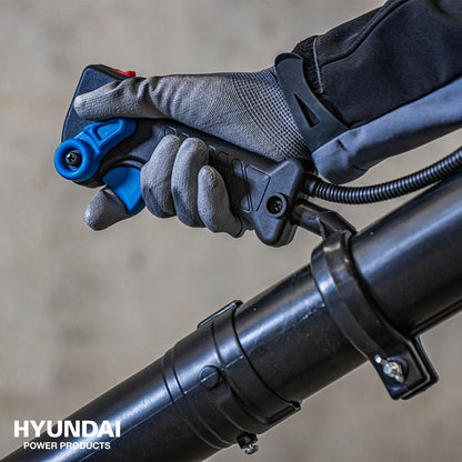  Hyundai Bladblazer 52 Cc - 2-takt Benzinemotor - Slechts 11 Kg - Rug-gedragen - Variabele Snelheid
