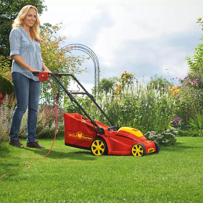  WOLF-Garten A 340 E Elektrische Grasmaaier - 1400 W - 34 Cm Maaibreedte - 30 Liter Opvangbak - Centrale Hoogte-instelling