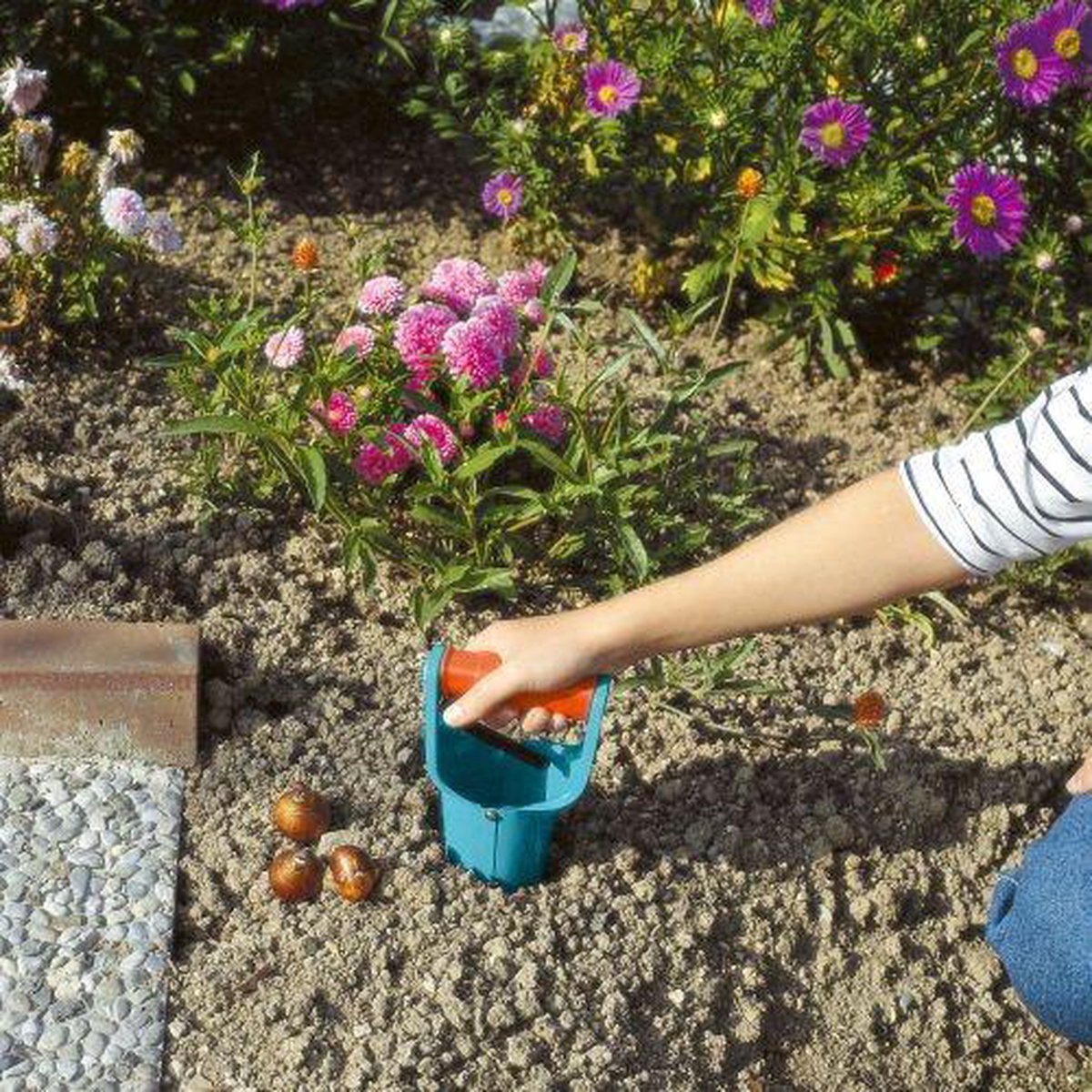  GARDENA Bollenplanter - Diepteaanduiding - Automatische Aardeloslating