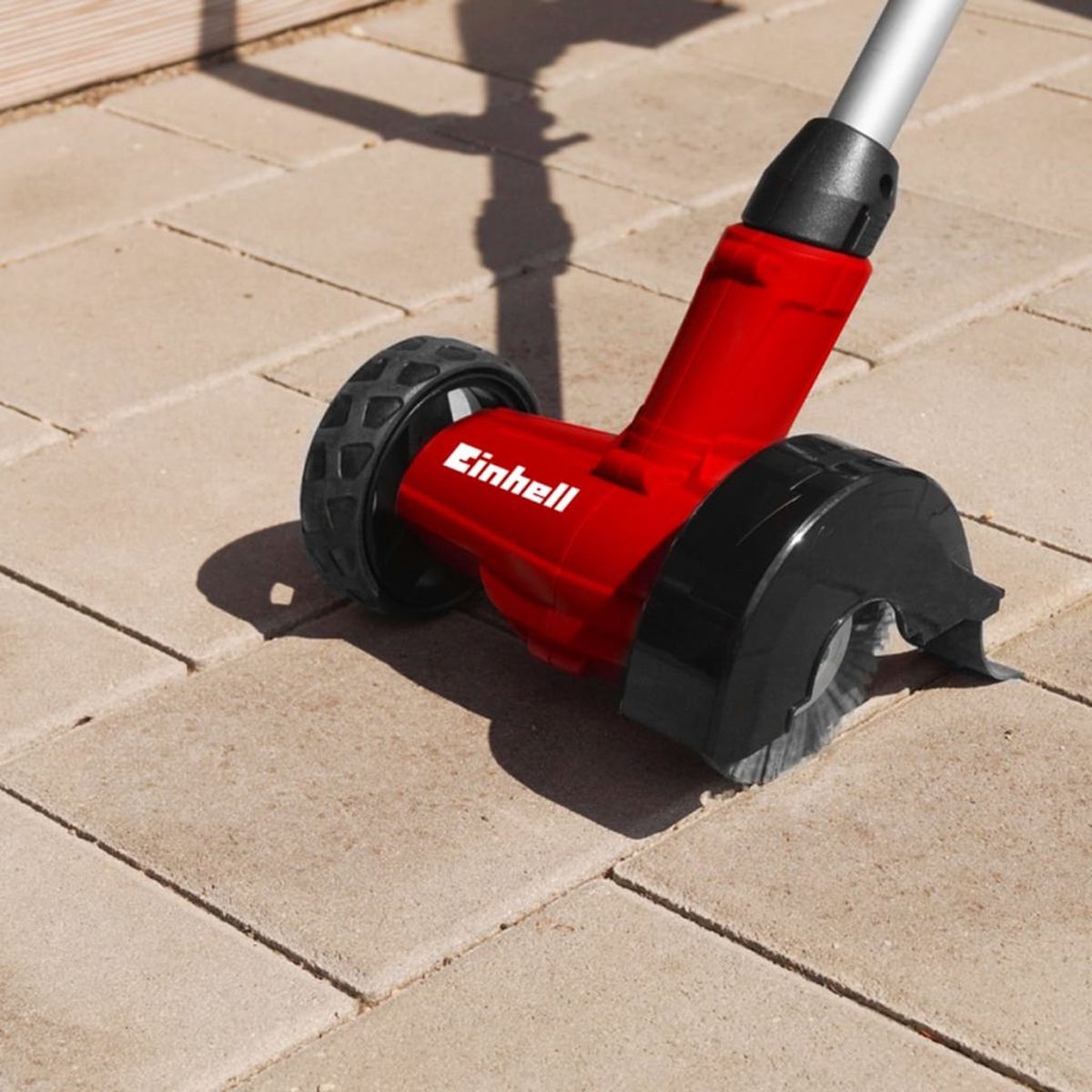  Einhell Accu Voegenreiniger GE-CC 18 Li-Solo Power X-Change (Li-Ion - 18 V - 1200 T/min - Borsteldiameter 10 Cm - Incl. Staal- En Nylonborstel - Zonder Accu En Lader)