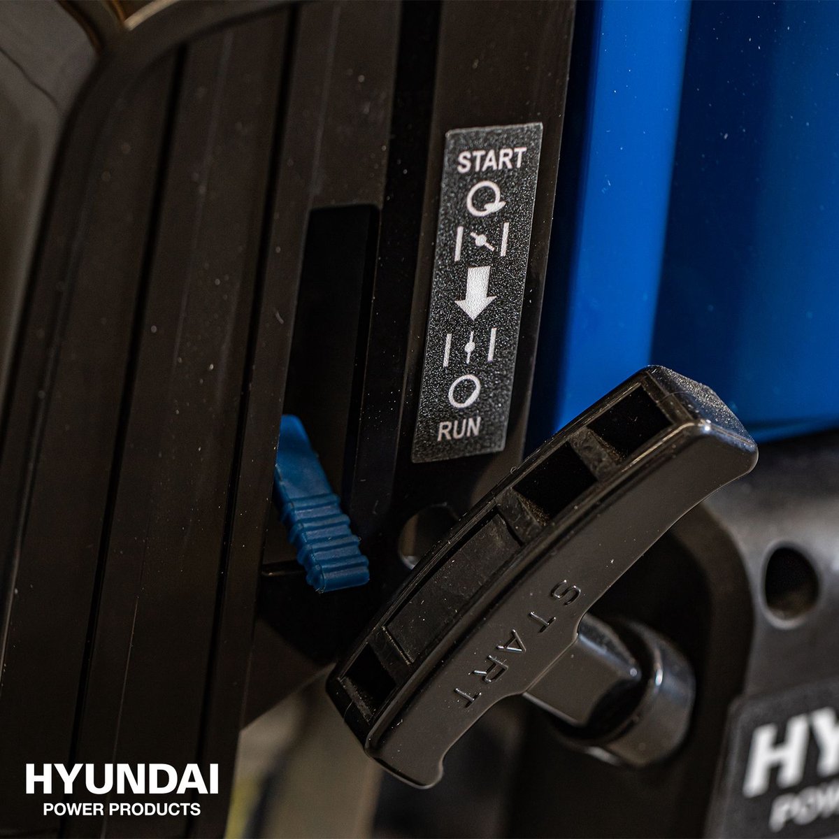  Hyundai Bladblazer 52 Cc - 2-takt Benzinemotor - Slechts 11 Kg - Rug-gedragen - Variabele Snelheid