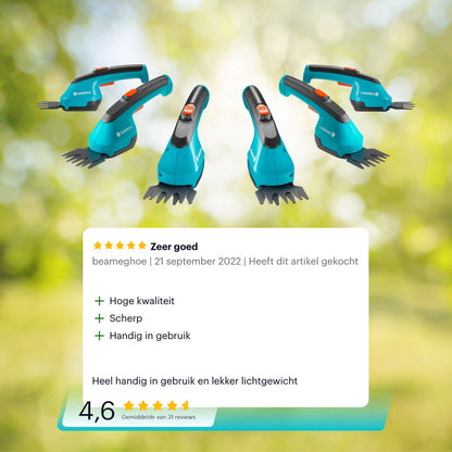  GARDENA AccuCut Li - Grasschaar - 8 Cm Maaibreedte