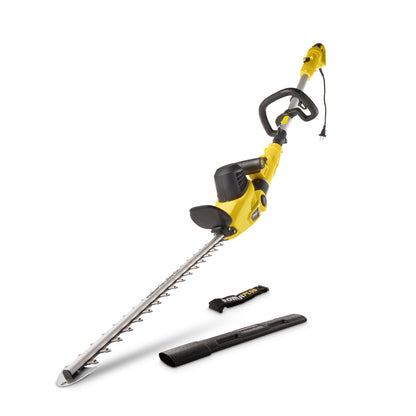  Powerplus POWXG2043 Elektrische Heggenschaar - 750W - Snoeien En Knippen - Zwaardlengte 570mm - Mesafstand 24mm - Telescopisch - Draaibaar Handvat - Haagschaar Voor Tuinonderhoud