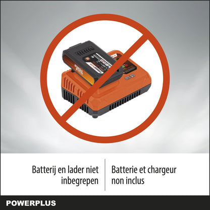  Powerplus Dual Power POWDPGSET33 Accu Kettingzaag - 40V - 30 Cm Zwaardlengte -2x20V Accu -1 X Lader