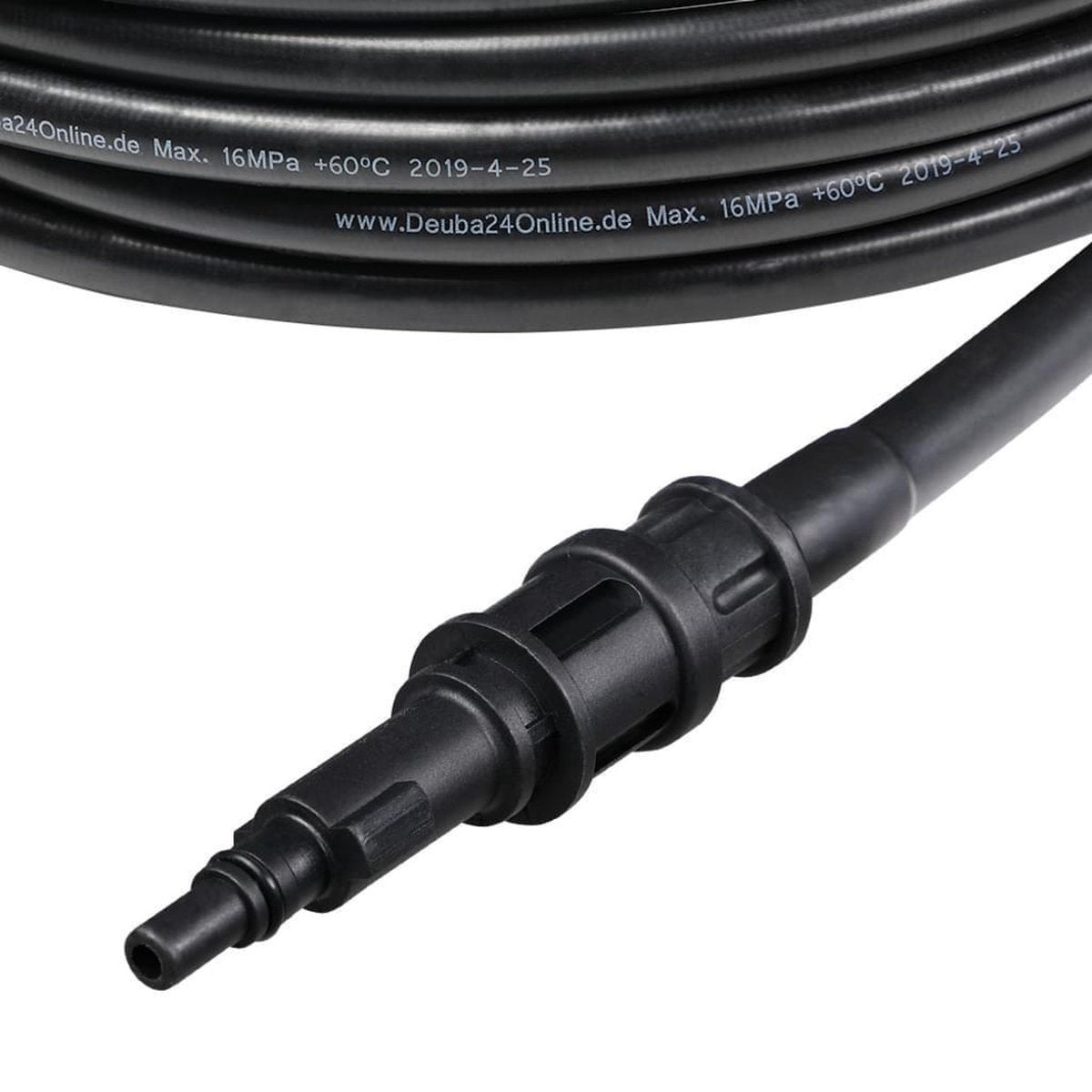  Deuba Rioolreiniging Set -15 M 160 Bar - Incl. 4 Adapters