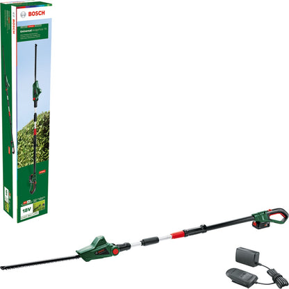  Bosch UniversalHedgePole 18 Heggenschaar Op Steel - Met 18 V Accu En Lader