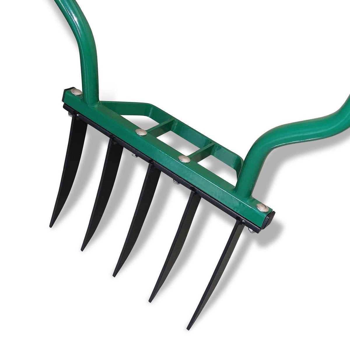  Biogroei® Ergonomische Woelvork - Spitvork - 5 Tanden - Verlucht Je Bodem - Makkelijk Bruikbaar