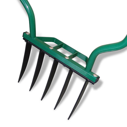  Biogroei® Ergonomische Woelvork - Spitvork - 5 Tanden - Verlucht Je Bodem - Makkelijk Bruikbaar