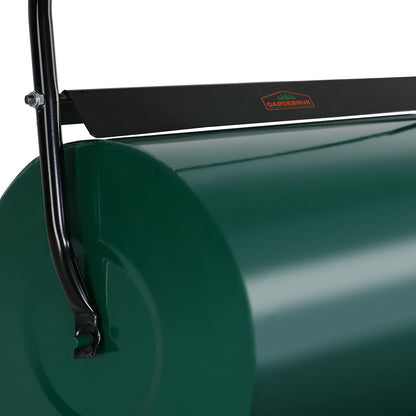  Gardebruk Tuinwals 60cm - 50L Vulvolume Staaltrommel - Groen