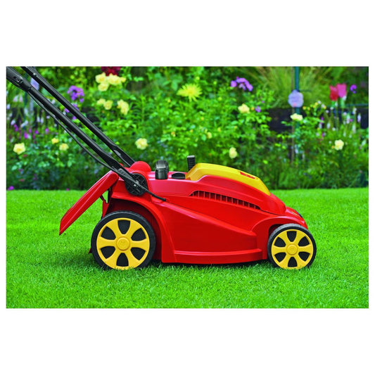  WOLF-Garten A 340 E Elektrische Grasmaaier - 1400 W - 34 Cm Maaibreedte - 30 Liter Opvangbak - Centrale Hoogte-instelling