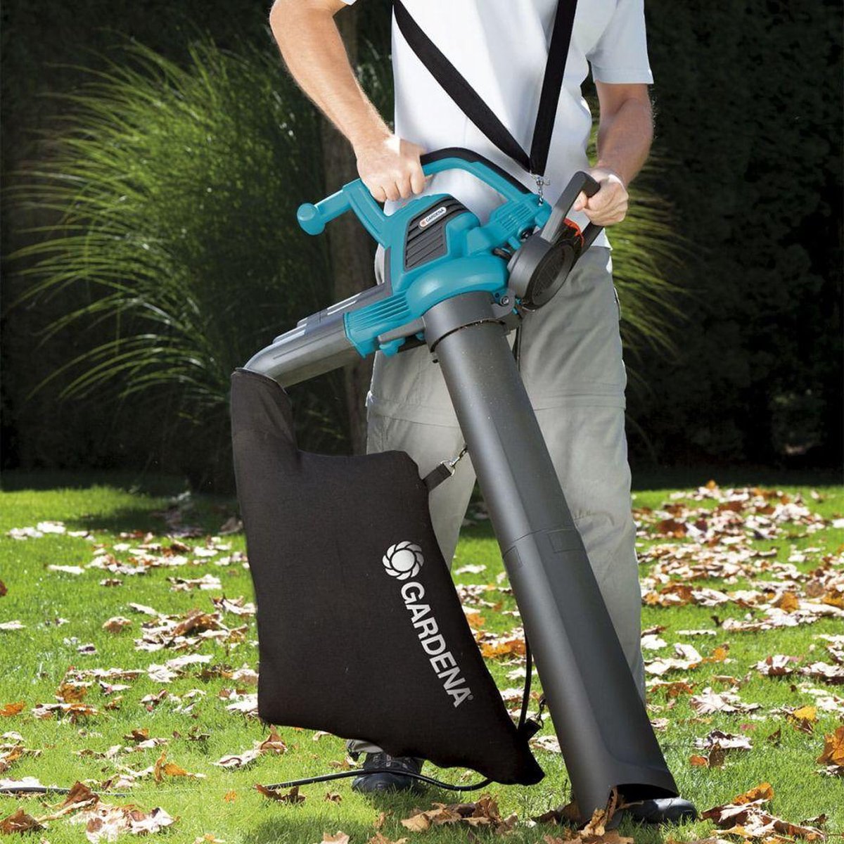  GARDENA ErgoJet 2500 Bladblazer - 2500W - Incl. 45 L Opvangzak