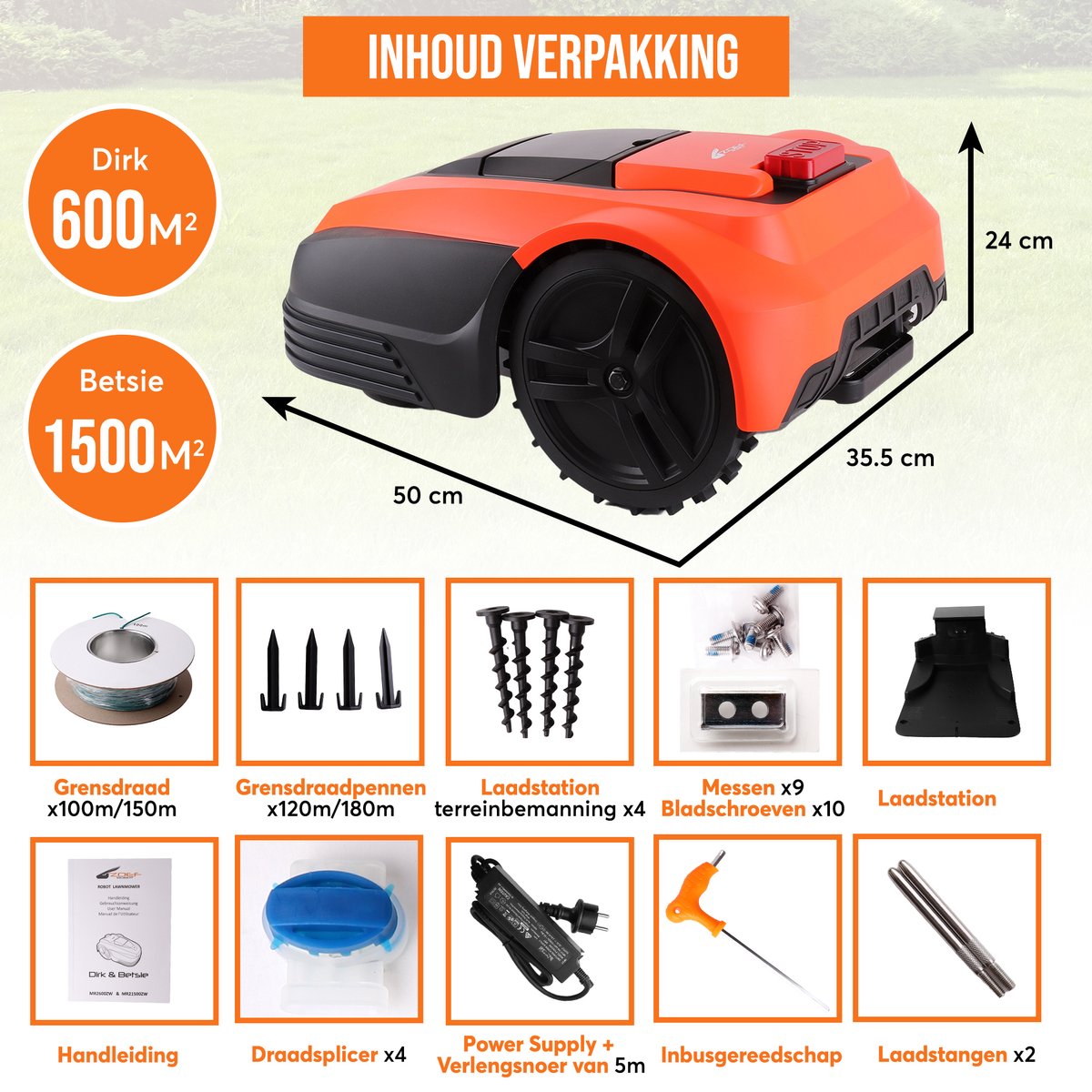  Zoef Robot Robotmaaier Betsie Met APP <1400 M2