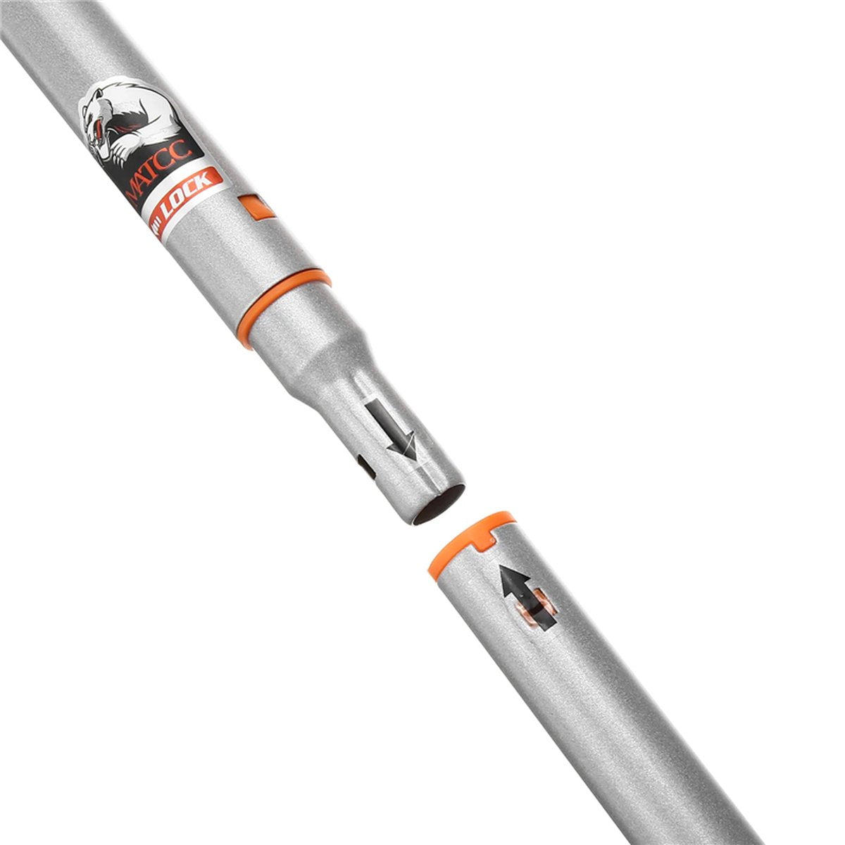 Merkloos Vloerschrobber - Bad Tegel Borstel Scrubber - Met 107cm Verstelbaar Lange - Voor Reiniging Badkamer Keuken Keramische Tegel - Oranje -Moederdag Cadeautje