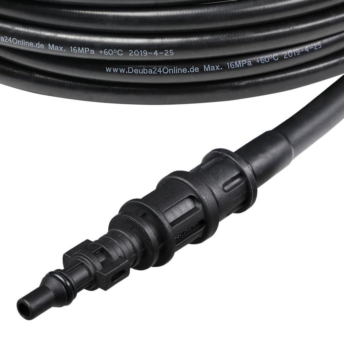  Deuba Rioolreiniging Set -15 M 160 Bar - Incl. 4 Adapters