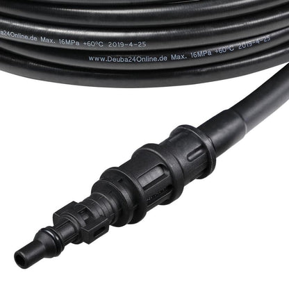  Deuba Rioolreiniging Set -15 M 160 Bar - Incl. 4 Adapters