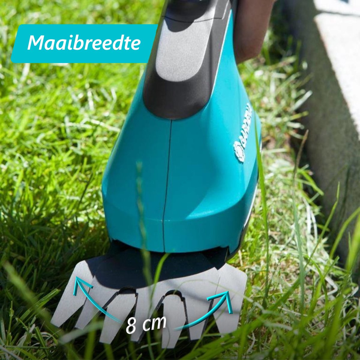  GARDENA AccuCut Li - Grasschaar - 8 Cm Maaibreedte