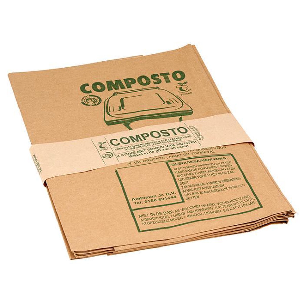  Composto GFT 140L Containerzak Set á 40 Stuks